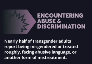 Graphic: Encountering Abuse & Discrimination